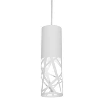 Image for Afx Boon 1-Light Pendant Fixture (White) from HD Supply