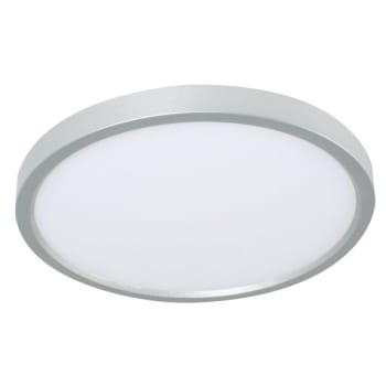 Afx® Edge 8 In. Round Led Flush Mount Light (Satin Nickel)