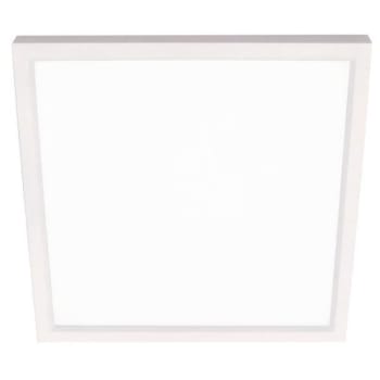 Image for AFX 18W Edge LED Square 9" Ceiling Flush Mount, White, 3000K from HD Supply