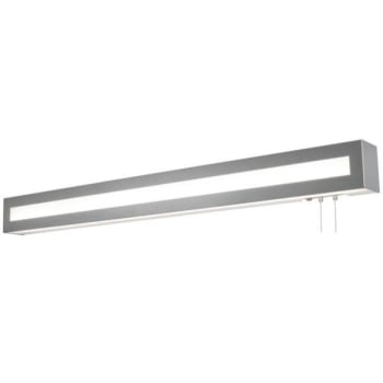 Image for AFX Lighting Hayes 60W LED Clean Room Light Fixture (Satin Nickel) from HD Supply
