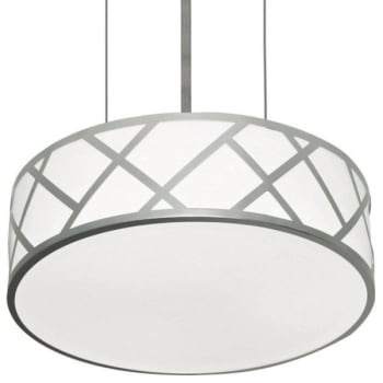 Image for AFX Haven 13 Inch Pendant LED 17 Watt 120-277 Volt, Satin Nickel from HD Supply