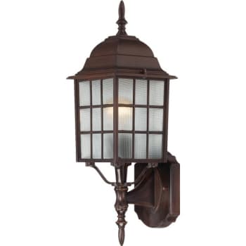 Image for Nuvo Lighting® Adams 6.12 x 18.25 in. 1-Light Outdoor Lantern (Bronze) from HD Supply