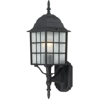 Image for Nuvo Lighting® Adams 6.13 x 18.25 in. 1-Light Outdoor Lantern (Black) from HD Supply
