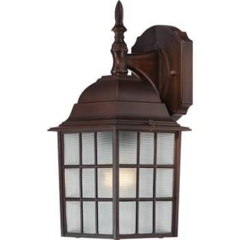 Image for Nuvo Lighting® Adams 6.12 X 13.75 In. 1-Light Outdoor Lantern (Bronze) from HD Supply
