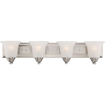 Image for NUVO Lighting® Elizabeth 30 in 4-Light Vanity Light Fixture (Brushed Nickel) from HD Supply