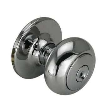 Image for Design House Cambridge Polished Chrome Keyed Entry Door Knob from HD Supply