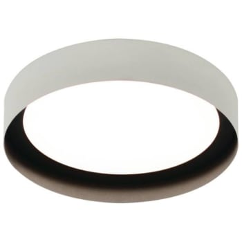 Image for Afx® Reveal 16 In. Led Flush Mount Light (White/black) from HD Supply
