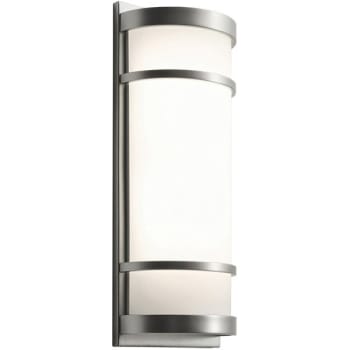 Image for AFX Brio Sconce LED 17 Watt 1400lm 120-277 Volt, Satin Nickel from HD Supply