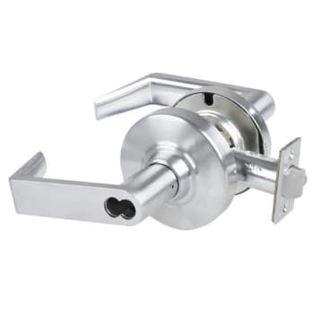Image for Schlage Alx Office Lockset, Sfic Housing, Satin Chrome, Non-Handed from HD Supply