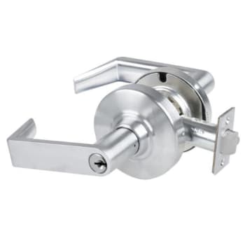 Image for Schlage Alx Office Lockset, S123 Keyway, Satin Chrome, Non-Handed from HD Supply