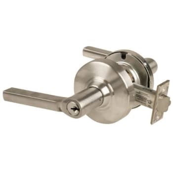 Image for Schlage Alx Storeroom Lockset, S123 Keyway, Satin Nickel, Non-Handed from HD Supply