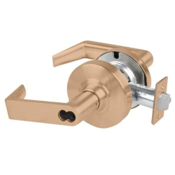 Image for Schlage Alx Entrance Lockset, Sfic Housing, Satin Bronze, Non-handed from HD Supply