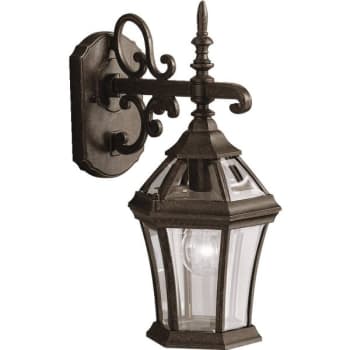 Image for Kichler® Townhouse 7.25 X 15.25 In. 1-Light Outdoor Lantern (Tannery Bronze) from HD Supply