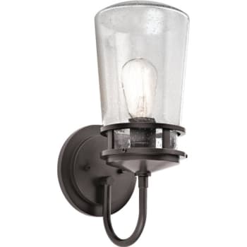 Image for Kichler® Lyndon 6 x 15 in. 1-Light Outdoor Lantern (Architectural Bronze) from HD Supply