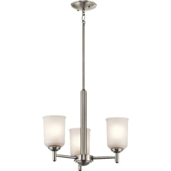 Image for Kichler® 43670NI 3-Light Indoor Chandelier from HD Supply