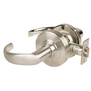 Image for Schlage Alx Passage Lockset, Sparta Lever, Keyless, Satin Nickel, Non-Handed from HD Supply