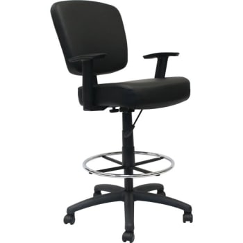 Image for Boss Oversized Drafting Stool (Black) from HD Supply
