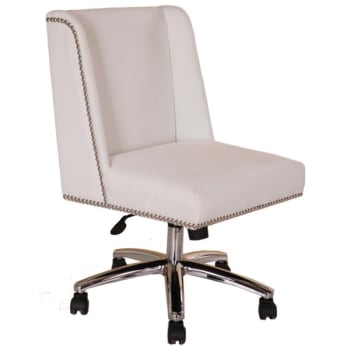 Boss Decorative Task Chair - White
