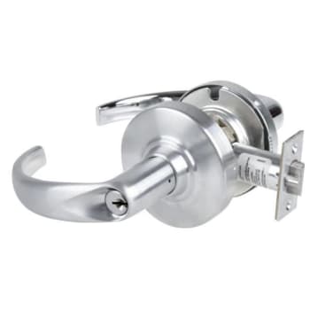 Image for Schlage Alx Classroom Lockset, Sparta, S123 Keyway, Satin Chrome, Non-Handed from HD Supply