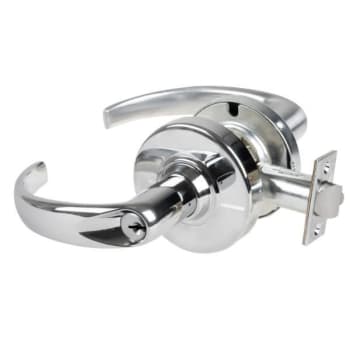 Image for Schlage Alx Storeroom Lockset, Sparta, S123 Keyway, Bright Chrome, Non-Handed from HD Supply
