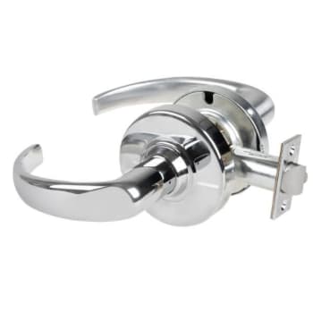 Image for Schlage Alx Passage Lockset, Sparta Lever, Keyless, Bright Chrome, Non-Handed from HD Supply