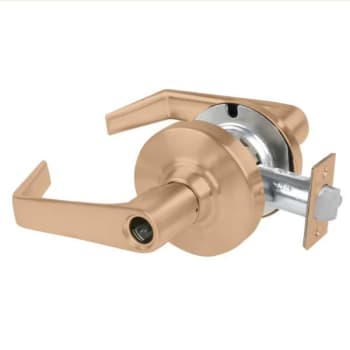 Image for Schlage Alx Entrance Lockset, Saturn, Conventional, Satin Bronze, Non-handed from HD Supply