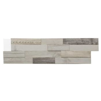 Aspect Wood In Weathered Barn Individual Wood Tiles With Various Thicknesses