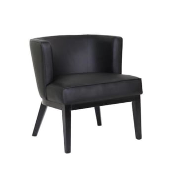 Image for Boss Ava Accent Chair, Black from HD Supply