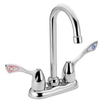 Moen M-Bition Chrome 1.2gpm Wrist Blade Two-Handle Pantry Faucet