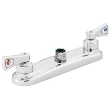 Image for Moen M-Dura Chrome Lever Two-Handle Kitchen Faucet from HD Supply