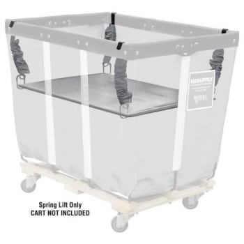 Image for Royal Basket Trucks 10 Bushel Basket Truck Spring Lift, Gray from HD Supply