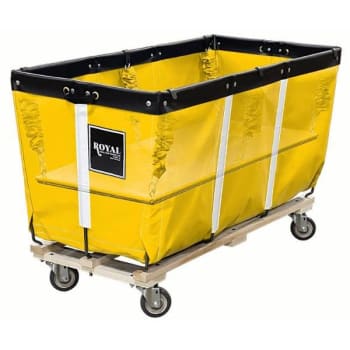 Image for Royal Basket Trucks 50 Inch Flatwork Ironer With Spring Lift, Yellow from HD Supply