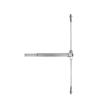 Shield Security® Gr. 1 Vertical Rod, Rim Exit Device, Aluminum