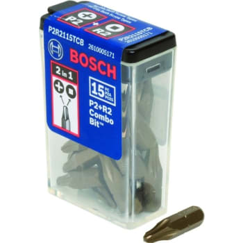 Image for Bosch P2r2 Combo Bit Pack Of 15 from HD Supply
