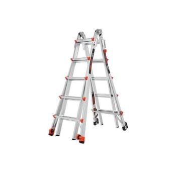 Image for Little Giant Ladders Rex, Model 22 Aluminum Articulated Extendable Ladder from HD Supply
