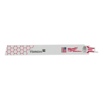 Milwaukee The Torch Sawzall 9 In. 10 TPI Bi-Metal Reciprocating Saw Blade, 5-Pack