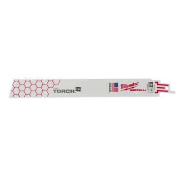 Milwaukee The Torch Sawzall 9 In. 14 TPI Bi-Metal Reciprocating Saw Blade, 5-Pack