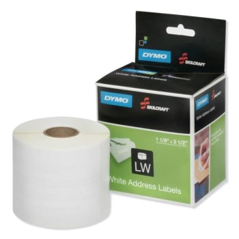 Image for Skilcraft Labelwriter, Thermal Address, Black On White, Package Of 520 from HD Supply