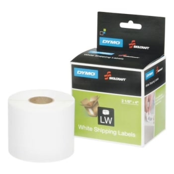 Image for Skilcraft Labelwriter, Thermal Shipping, Black On White, Package Of 440 from HD Supply