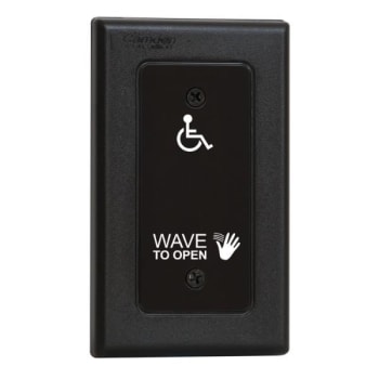 Image for Camden Usa Surewave Infrared Wave Open, Handicap Touchplate, Polycarbonate from HD Supply