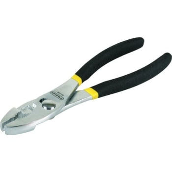Stanley® 8" Slip Joint Pliers, Drop-Forged Steel, Adjustable Joint Design