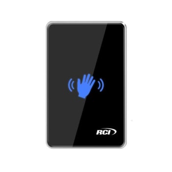 Rci 910tc Series Proximity Hand Logo Touchplate, Black