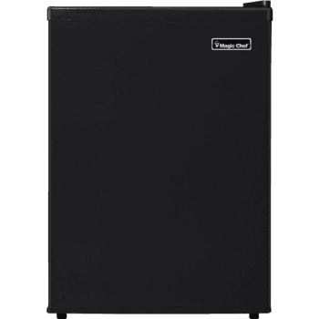Magic Chef 2.4 Cu Ft Black Compact Refrigerator w/ Freezer