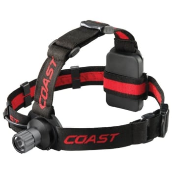 Image for Coast® Hl40 LED Headlamp Wide Angle Flood Beam Optic, Hinged Beam Adjustment from HD Supply