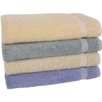 Image for 1888 Mills® Fibertone Cam 24x54 Towel Porcelain Blue, Case Of 48 from HD Supply
