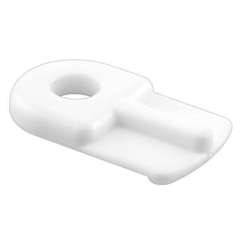 Image for Make 2 Fit Flush Plastic Screen Clip, White, Package Of 100 from HD Supply