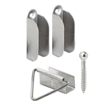 Make 2 Fit 4 Top, 2 Bottom Hangers And Latches With Screws, Mill Finish