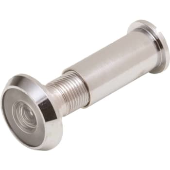 130-Degree 9/16-Inch Diameter Plastic Lens Door Viewer In Polished Chrome Package Of 25