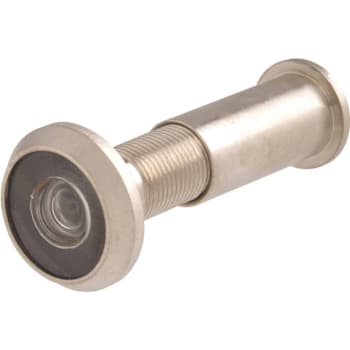 130-Degree 9/16-Inch Diameter Plastic Lens Door Viewer In Satin Nickel Package Of 25