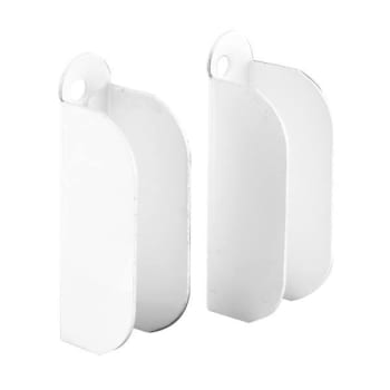 Image for Make 2 Fit 3/8 In. Widow Screen Top Hanger, White, Package Of 6 from HD Supply